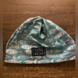 Skida X Salmon Sisters Collab Fish Print Hat